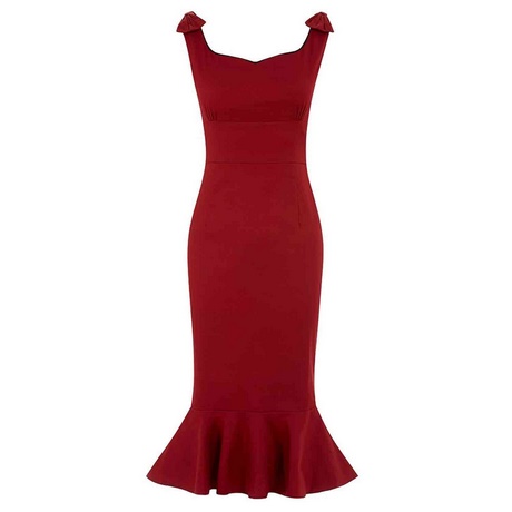 vestido-rojo-vintage-25_10 Реколта червена рокля