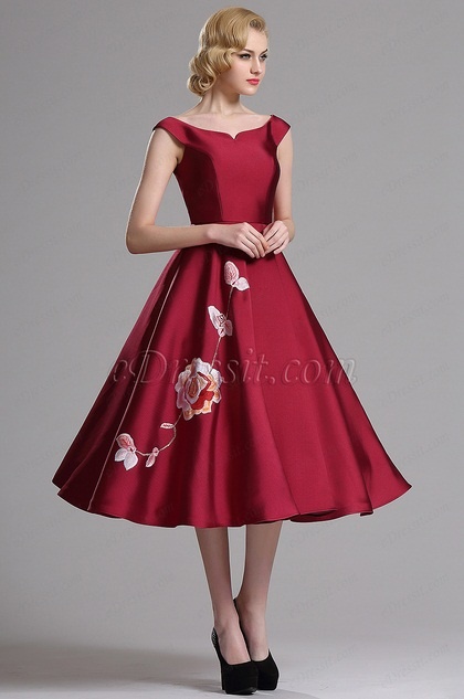 vestido-rojo-vintage-25_14 Реколта червена рокля