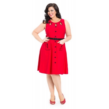 vestido-rojo-vintage-25_8 Реколта червена рокля