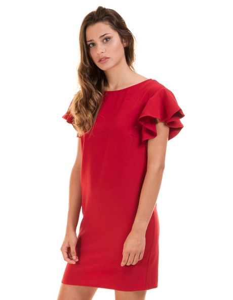 vestido-rojo-volantes-03_10 Червена рокля с къдрици