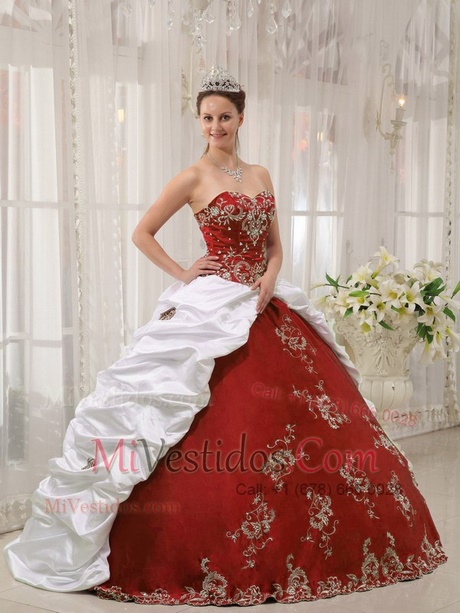 vestido-rojo-y-blanco-95_2 Червена и бяла рокля
