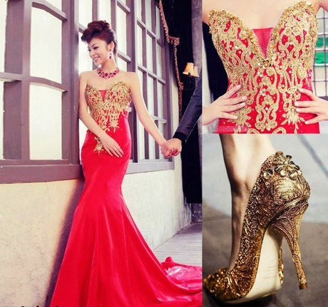 vestido-rojo-y-dorado-13_18 Червена и златна рокля