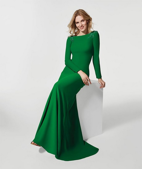 vestido-verde-manga-larga-21_5 Зелена рокля с дълъг ръкав