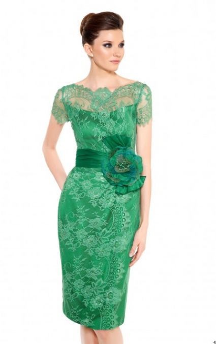 vestido-verde-97 Зелена рокля
