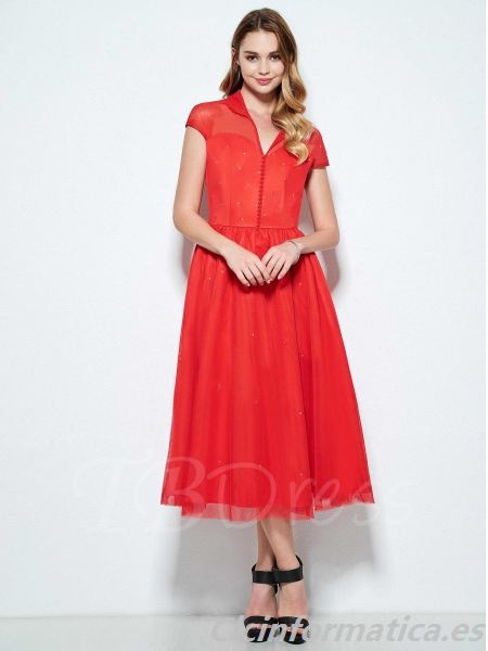 vestido-vintage-rojo-57_12 Червена реколта рокля