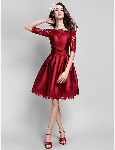 vestido-vintage-rojo-57_4 Червена реколта рокля