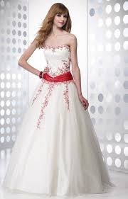 vestidos-blanco-y-rojo-98 Бели и червени рокли
