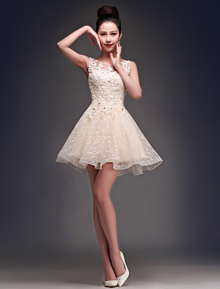 vestidos-blancos-cortos-de-fiesta-67 Къси бели рокли за бала