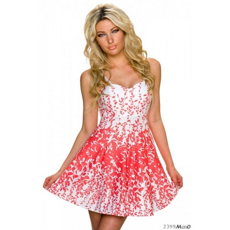 vestidos-cortos-blanco-con-rojo-17_7 Бели къси рокли с червено