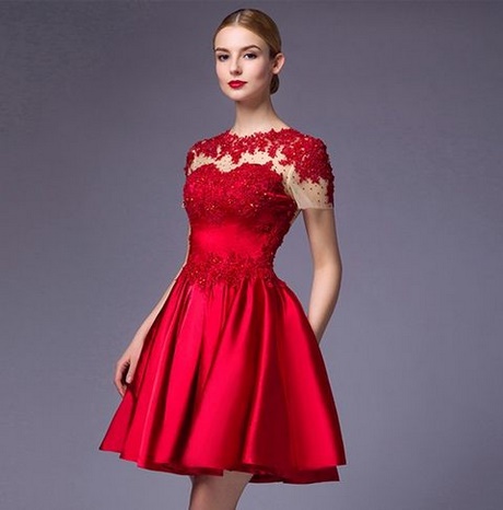 vestidos-cortos-de-noche-rojos-31_18 Къси червени вечерни рокли