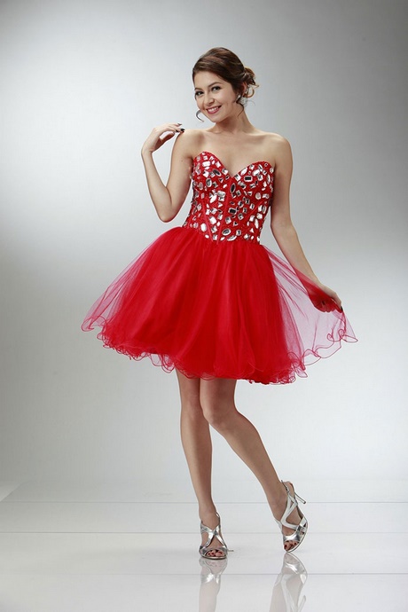 vestidos-cortos-en-rojo-36 Къси рокли в червено