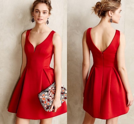 vestidos-cortos-rojos-elegantes-90_2 Елегантни червени къси рокли