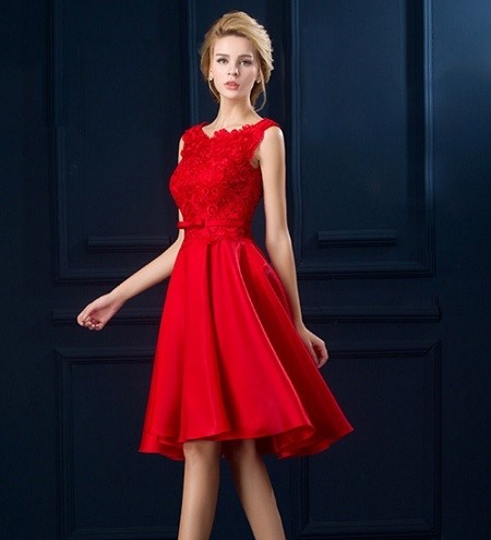 vestidos-de-color-rojo-cortos-32_13 Къси червени рокли