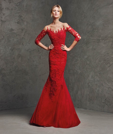 vestidos-de-fiesta-de-encaje-rojo-69_4 Червени дантелени рокли за бала