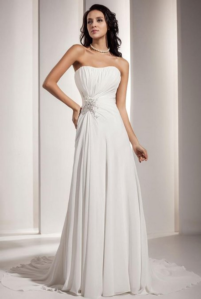 vestidos-de-novia-sencillos-y-elegantes-cortos-82 Кратки прости и елегантни сватбени рокли