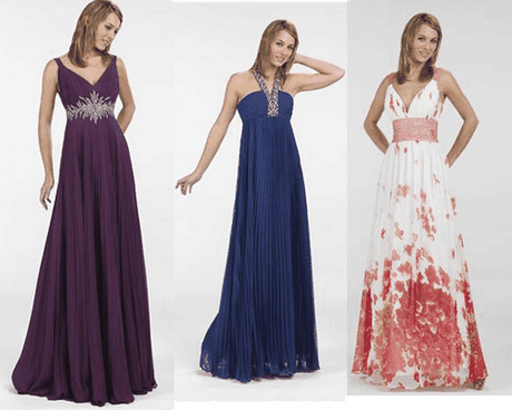 vestidos-elegantes-sencillos-largos-10 Дълги прости елегантни рокли