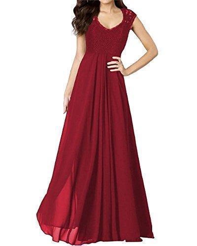 vestidos-largos-de-encaje-rojo-26_2 Червени дантелени дълги рокли