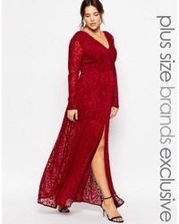 vestidos-largos-de-encaje-rojo-26_8 Червени дантелени дълги рокли