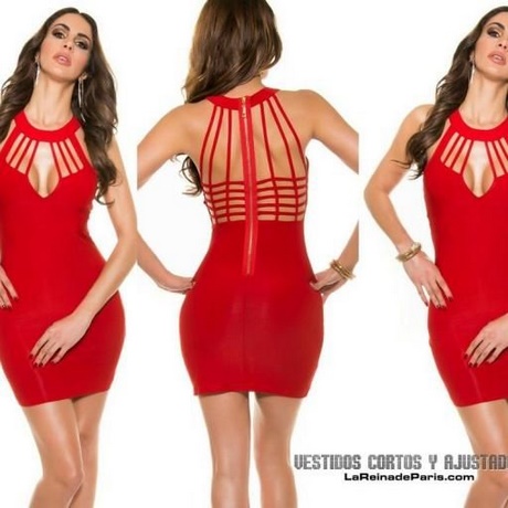 vestidos-rojos-cortos-ajustados-71_2 Прилепнали къси червени рокли