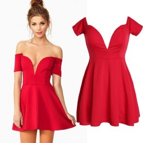 vestidos-rojos-escotados-50_3 Червени рокли с ниско деколте