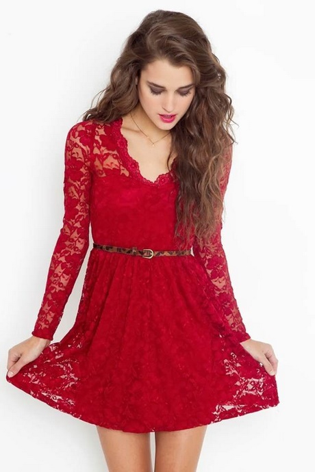 vestidos-rojos-para-fiesta-cortos-94_10 Червени къси рокли за парти