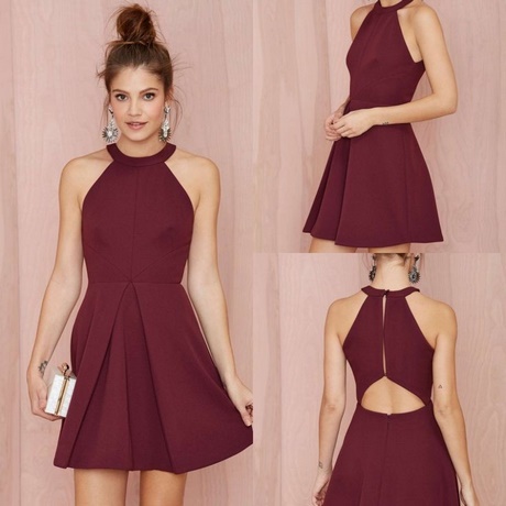 vestidos-sencillos-cortos-para-fiestas-74_16 Къси прости рокли за парти