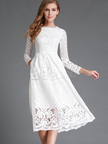 vestido-blanco-acampanado-27_18 Бяла рокля
