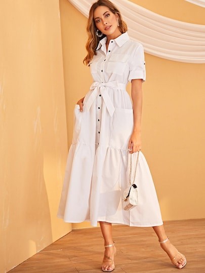 vestido-blanco-con-cinturon-46_14 Бяла рокля с колан