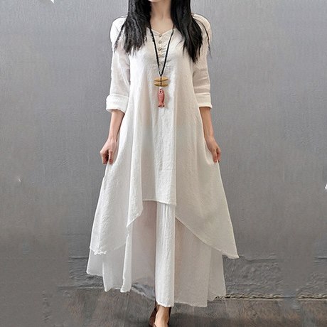 vestido-blanco-largo-algodon-09_16 Памучна дълга бяла рокля