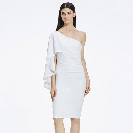 vestido-blanco-oficina-78 Бяла офис рокля