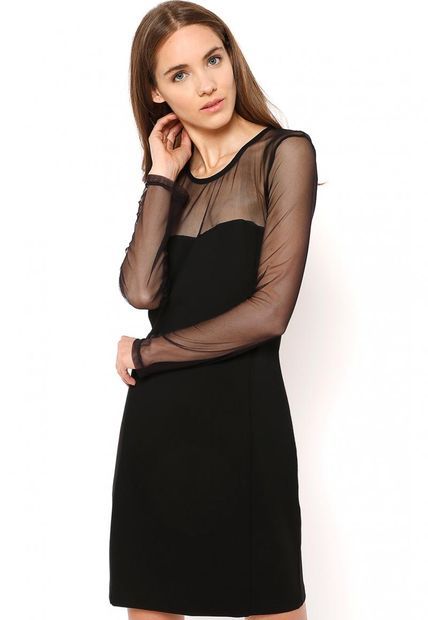 vestido-gasa-negro-76_2 Черна шифонна рокля