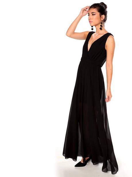 vestido-gasa-negro-76_5 Черна шифонна рокля