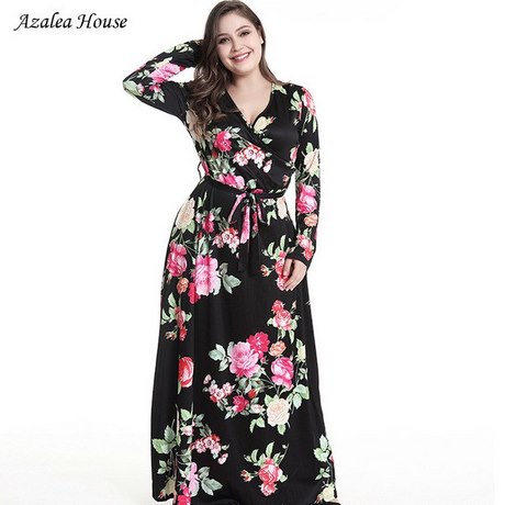 vestido-largo-flores-manga-larga-28_13 Дълга рокля цветя с дълъг ръкав
