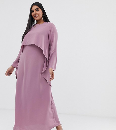 vestido-rosa-manga-larga-52_8 Розова рокля с дълъг ръкав