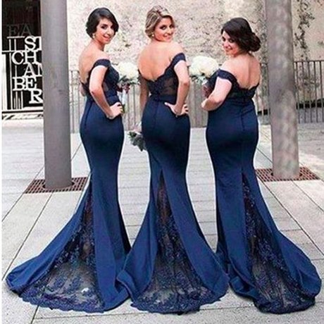 vestidos-azul-marino-para-damas-29_19 Тъмно сини рокли за дами