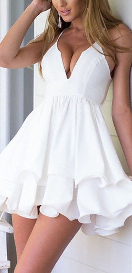 vestidos-blancos-escotados-15_16 Бели рокли с ниско деколте