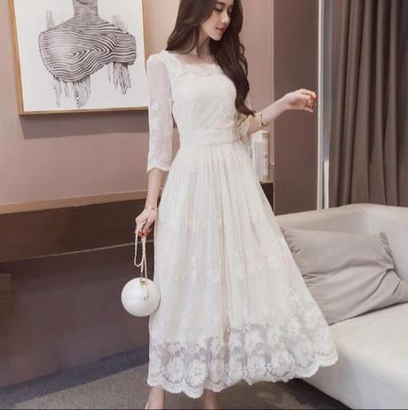 vestidos-blancos-largos-con-manga-17_18 Дълги бели рокли с ръкави