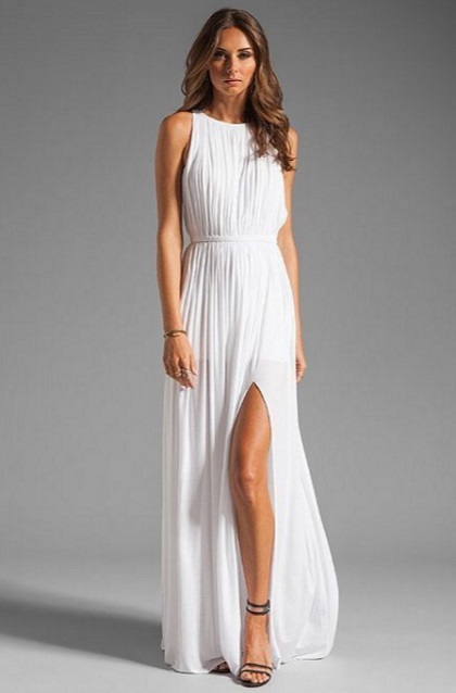 vestidos-blancos-sencillos-largos-46_5 Дълги прости бели рокли