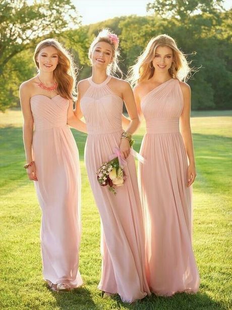 vestidos-rosas-para-damas-de-honor-41_15 Розови шаферски рокли