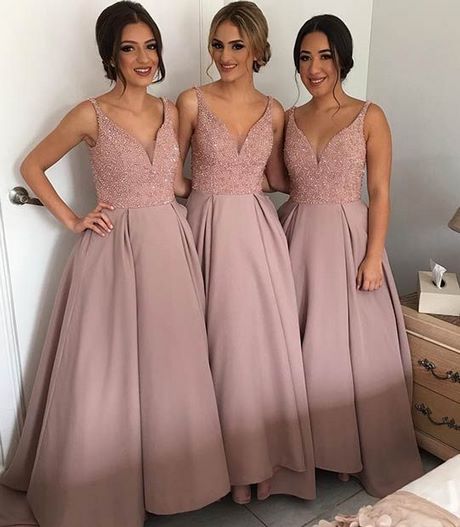 vestidos-rosas-para-damas-de-honor-41_4 Розови шаферски рокли