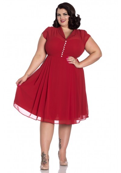 vestido-rojo-talla-grande-72_10 Червена рокля размер плюс