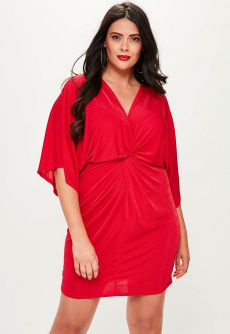 vestido-rojo-talla-grande-72_15 Червена рокля размер плюс