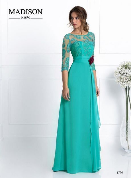 vestido-turquesa-largo-45_10 Дълга тюркоазена рокля