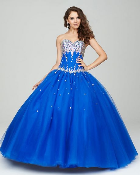 vestidos-de-15-color-azul-59_15 Рокли 15 син цвят