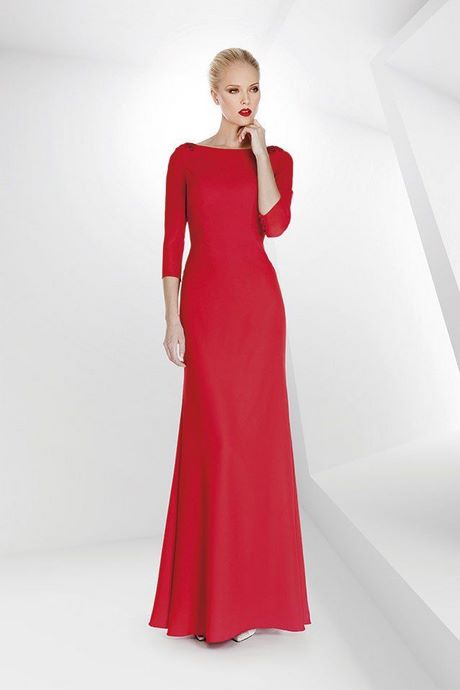 vestidos-de-madrina-rojos-95 Червени рокли на кръстницата