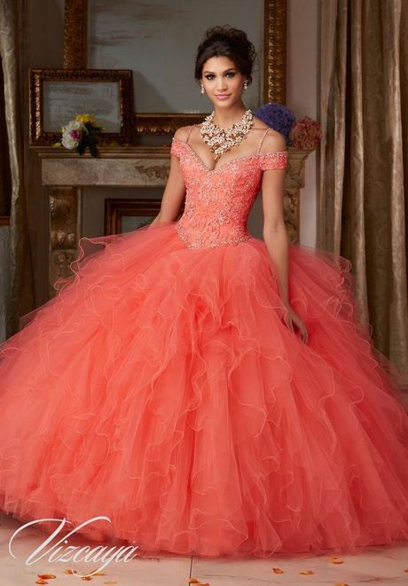 vestidos-de-quince-anos-color-coral-58_5 Рокли от петнадесет години коралов цвят