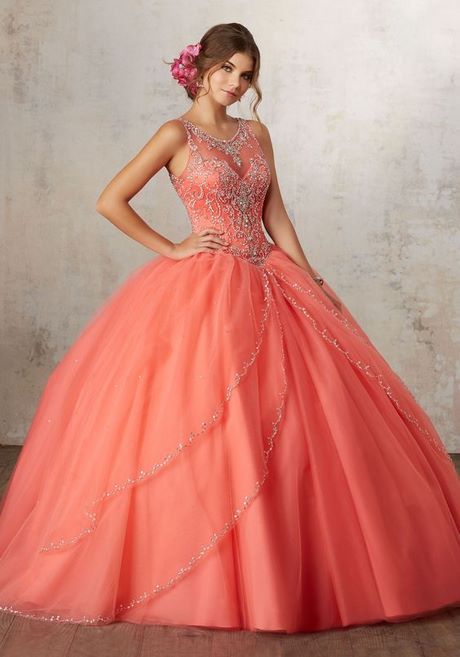 vestidos-de-quince-anos-color-coral-58_9 Рокли от петнадесет години коралов цвят