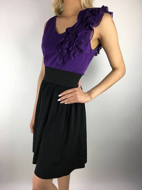 vestidos-morados-cortos-75 Къси лилави рокли