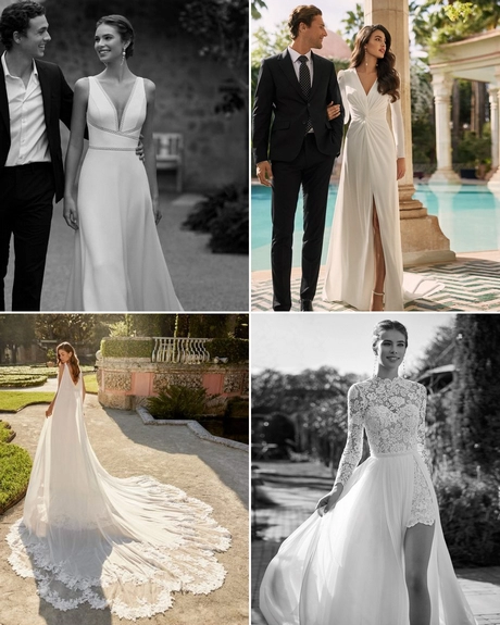 Граждански сватбени рокли 2024