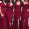 Червени рокли за сватбени шаферки